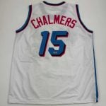 Autographed Mario Chalmers #15 Miami Heat Basketball Jersey