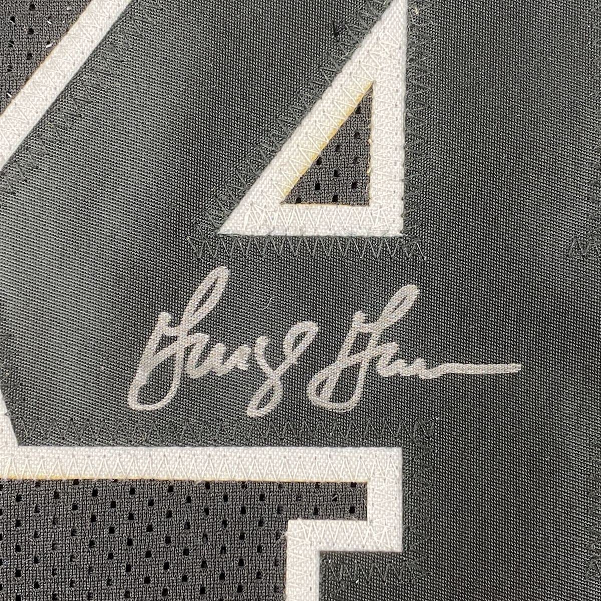 Autographed George Gervin #44 San Antonio Spurs Basketball Jersey