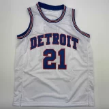 Dave Bing Autographed #21 Detroit Basketball Jersey