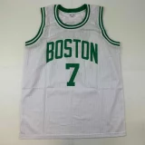 Dee Brown Autographed #7 Boston Celtics Basketball Jersey