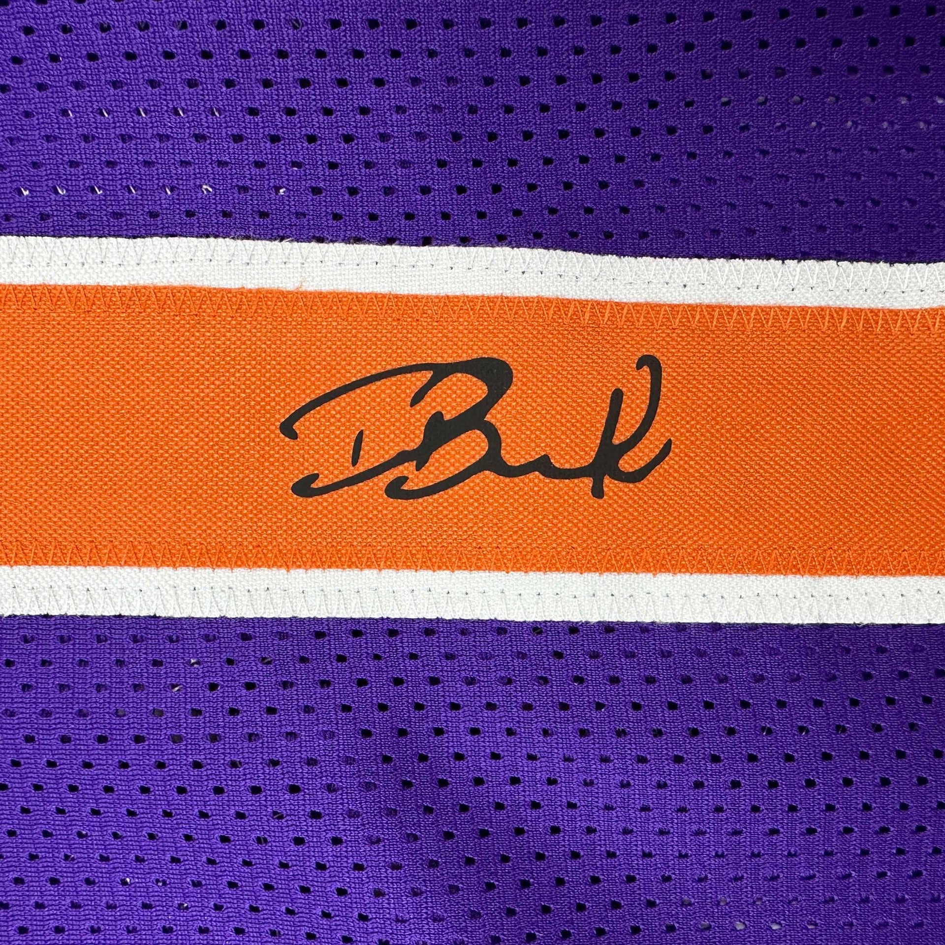 Devin Booker Autographed #1 Phoenix Basketball Jersey
