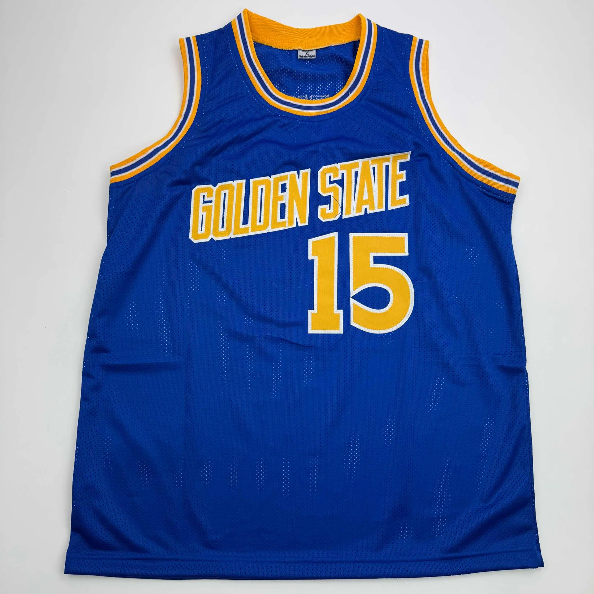 Latrell Sprewell Autographed #15 Golden State Basketball Jersey