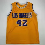 James Worthy Autographed #42 Los Angeles Basketball Jersey