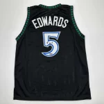 Anthony Edwards Autographed #5 Minnesota Basketball Jersey