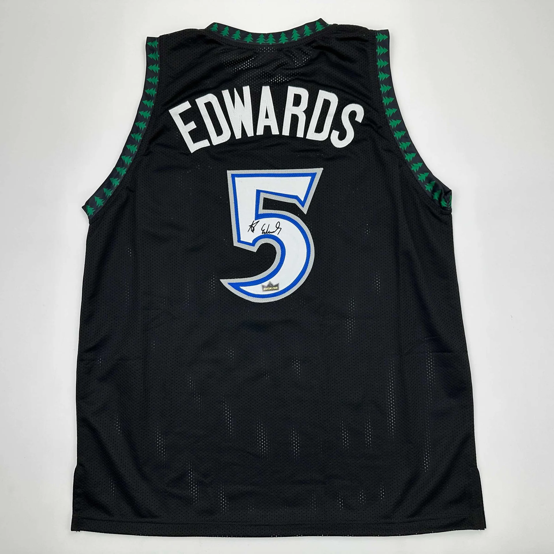 Anthony Edwards Autographed #5 Minnesota Basketball Jersey