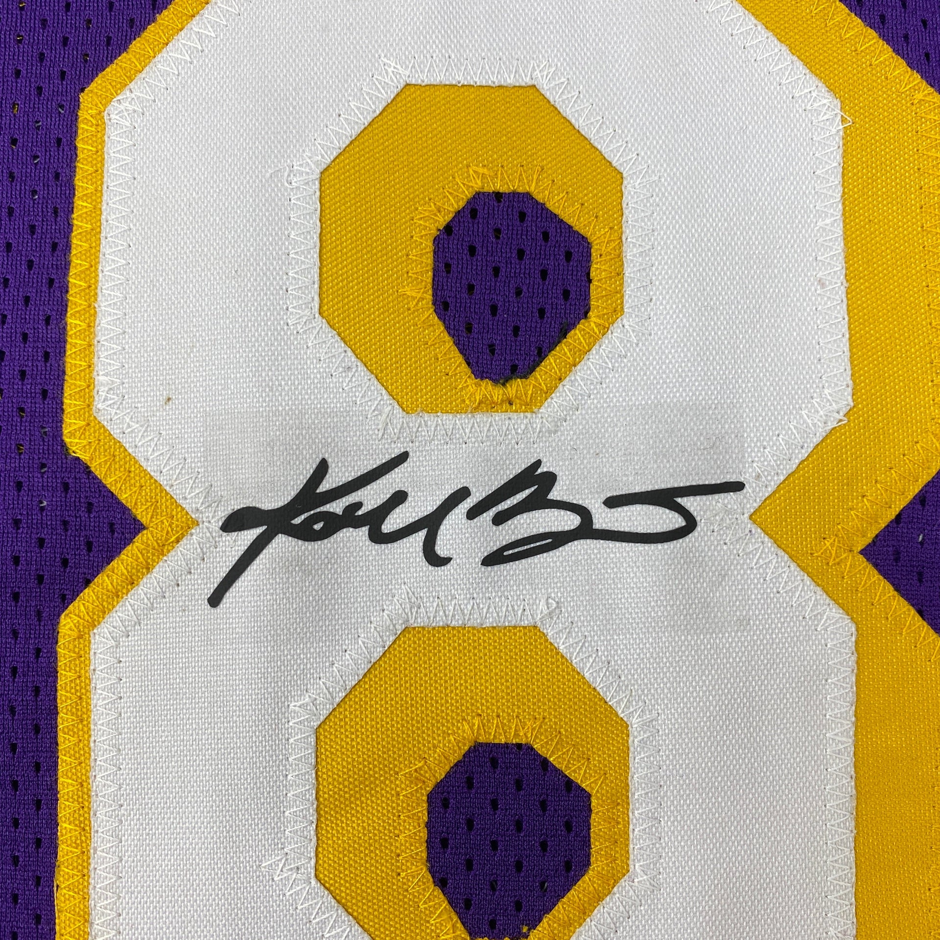 Kobe Bryant Autographed #8 Los Angeles Basketball Jersey