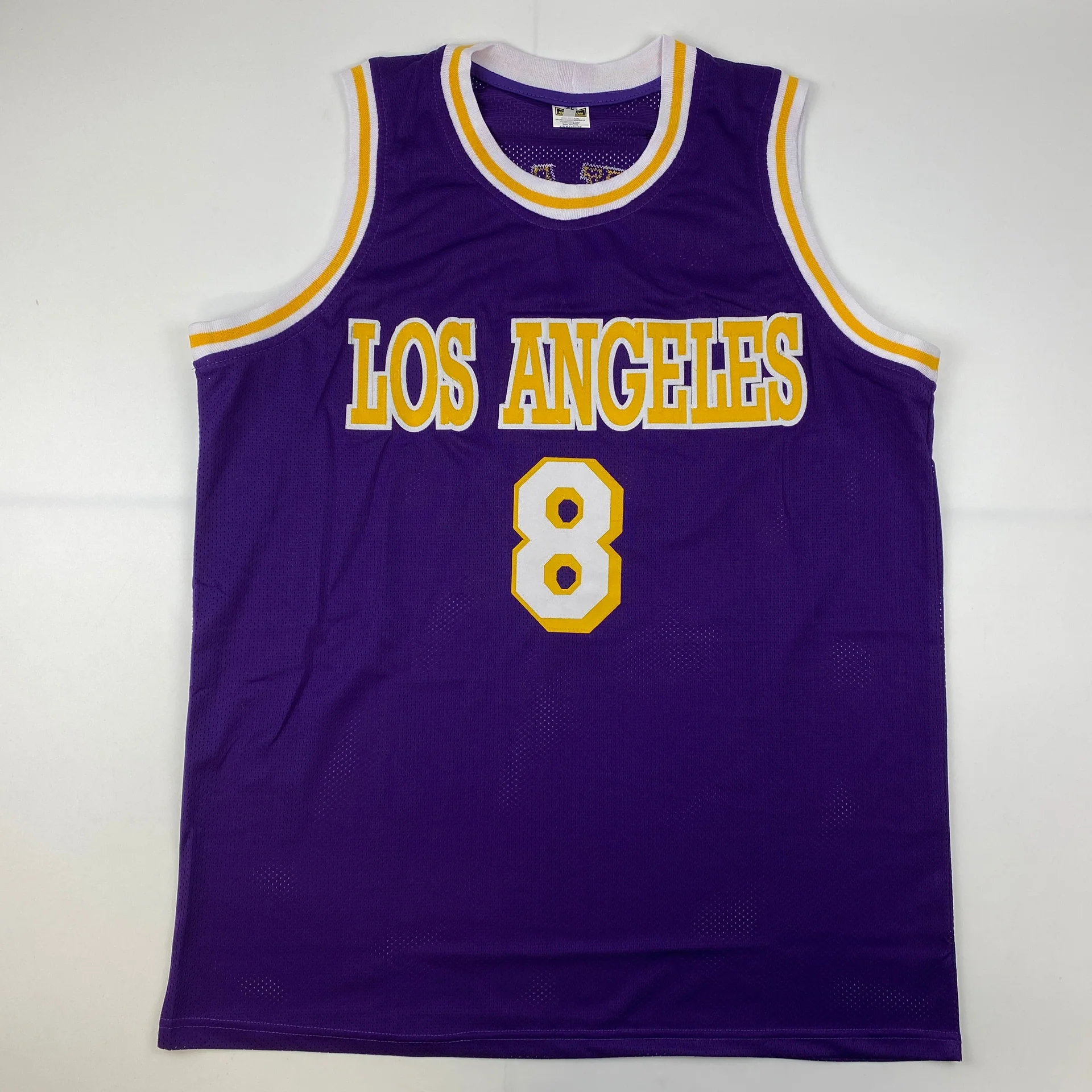 Kobe Bryant Autographed #8 Los Angeles Basketball Jersey