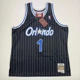 Autographed Tracy McGrady #1 Orlando Magic Basketball Jersey