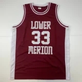 Kobe Bryant Autographed #33 Lower Merion Basketball Jersey