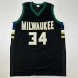 Giannis Antetokounmpo Autographed #34 Milwaukee Basketball Jersey
