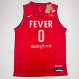 Autographed Kelsey Mitchell #0 Indiana Red Basketball Jersey