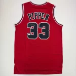 Autographed Scottie Pippen #33 Chicago Bulls Basketball Jersey