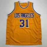 Autographed Kurt Rambis #31 Los Angeles Lakers Basketball Jersey