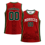 Morocco Custom Basketball Jersey