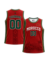Morocco Custom Basketball Jersey