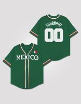 Mexican Marvel Hip Hop Custom Baseball Jersey