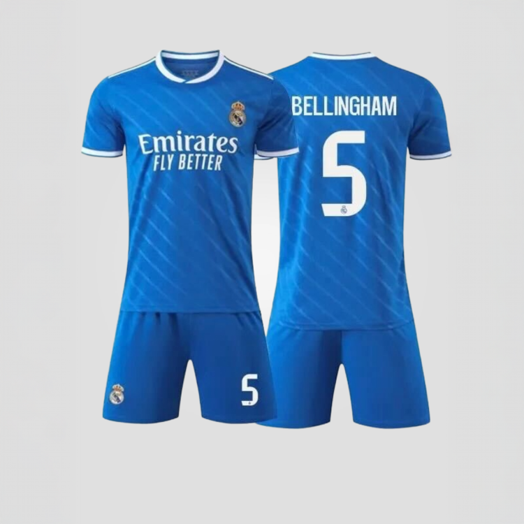 Bellingham Jersey, Real Madrid #5 Away Dark Kit | 99Jersey