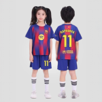 2025 #11 Raphinha FC Barcelona Youth Jersey Set