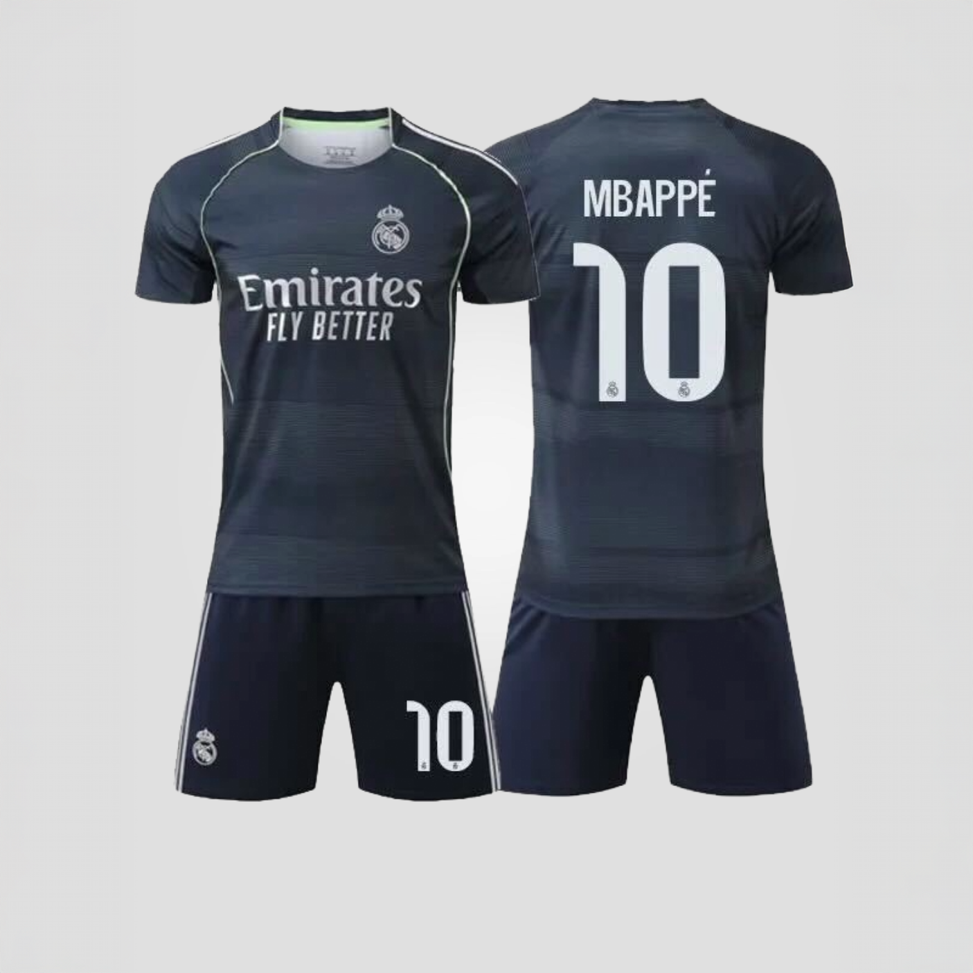 2025 Kylian Mbappé #10 Emirates Away Jersey
