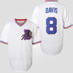 Bull Durham - #8 Crash Davis  Nuke LaLoosh 37 Movie Baseball Jersey