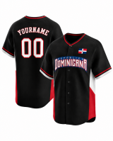 Dominican Republic Custom Baseball Jersey