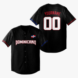 Dominican Republic Custom Baseball Jersey