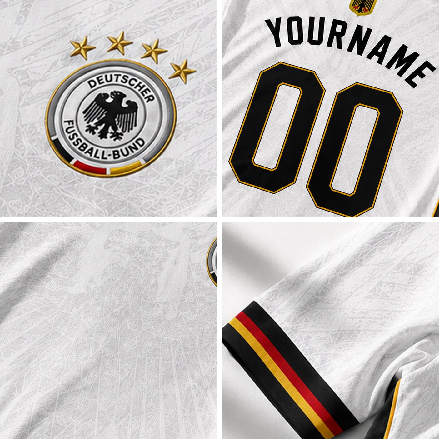 Germany Custom Soccer Jersey - Image 4