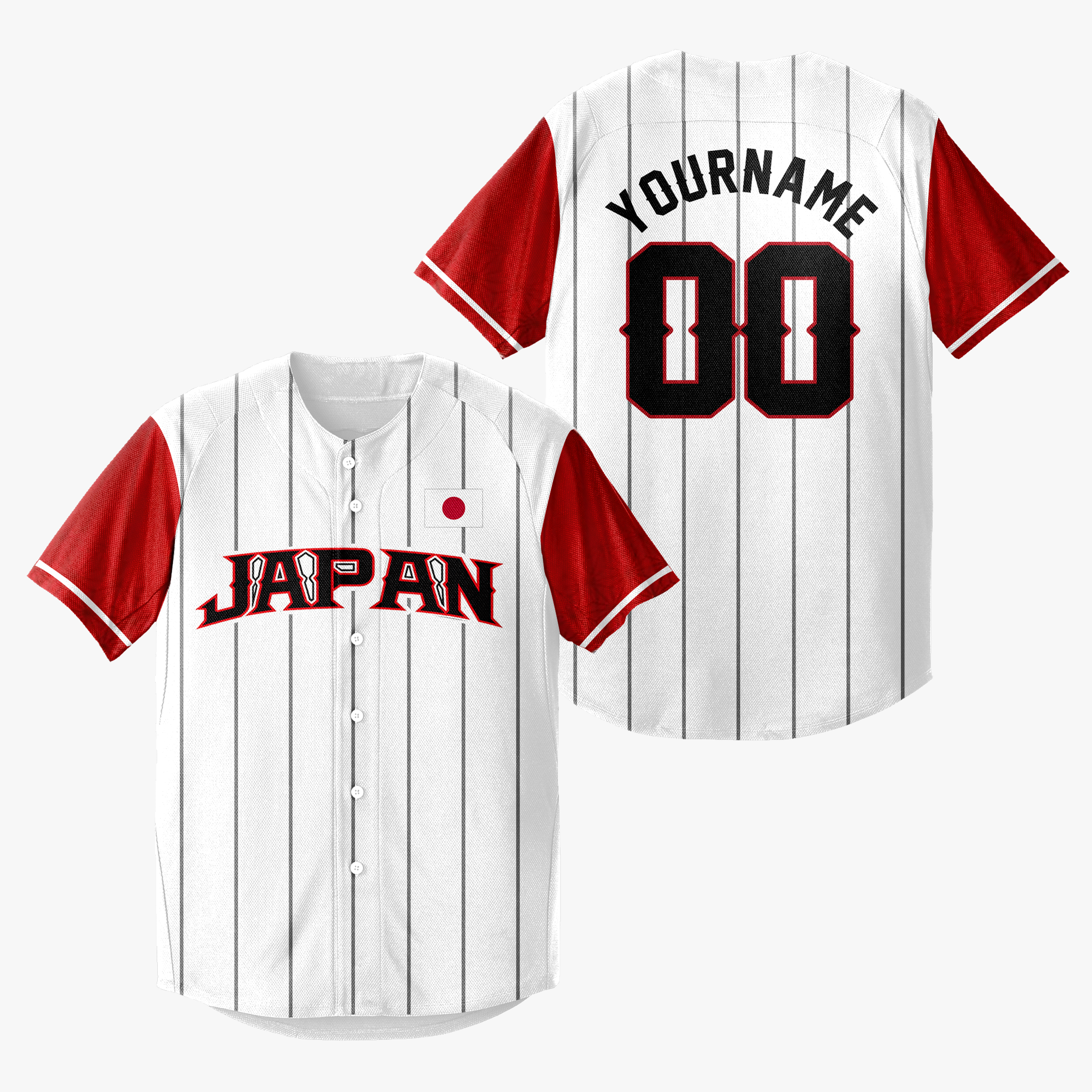 Japan Custom Baseball Jersey