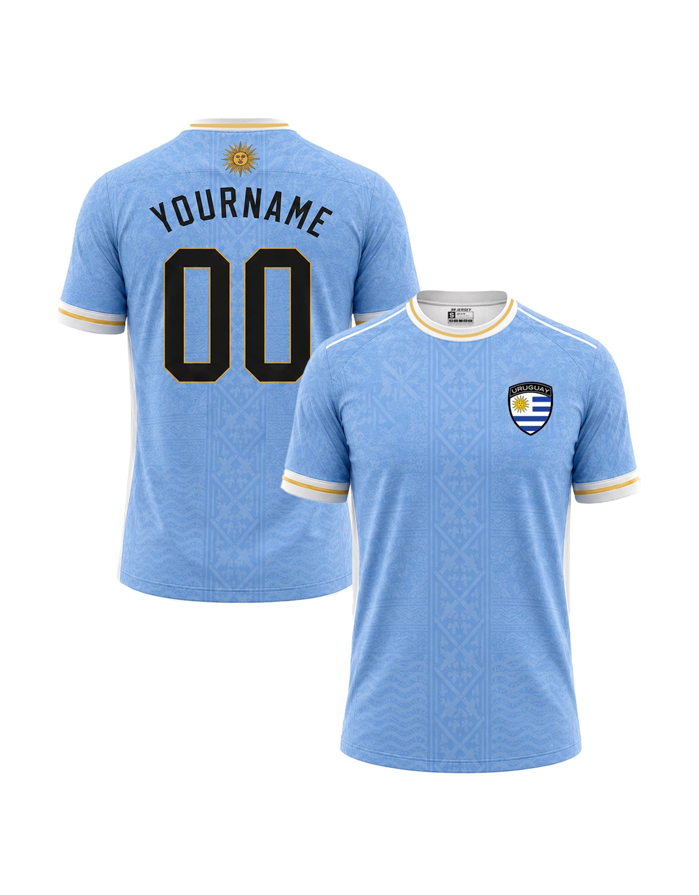 Uruguay Custom Soccer Jersey