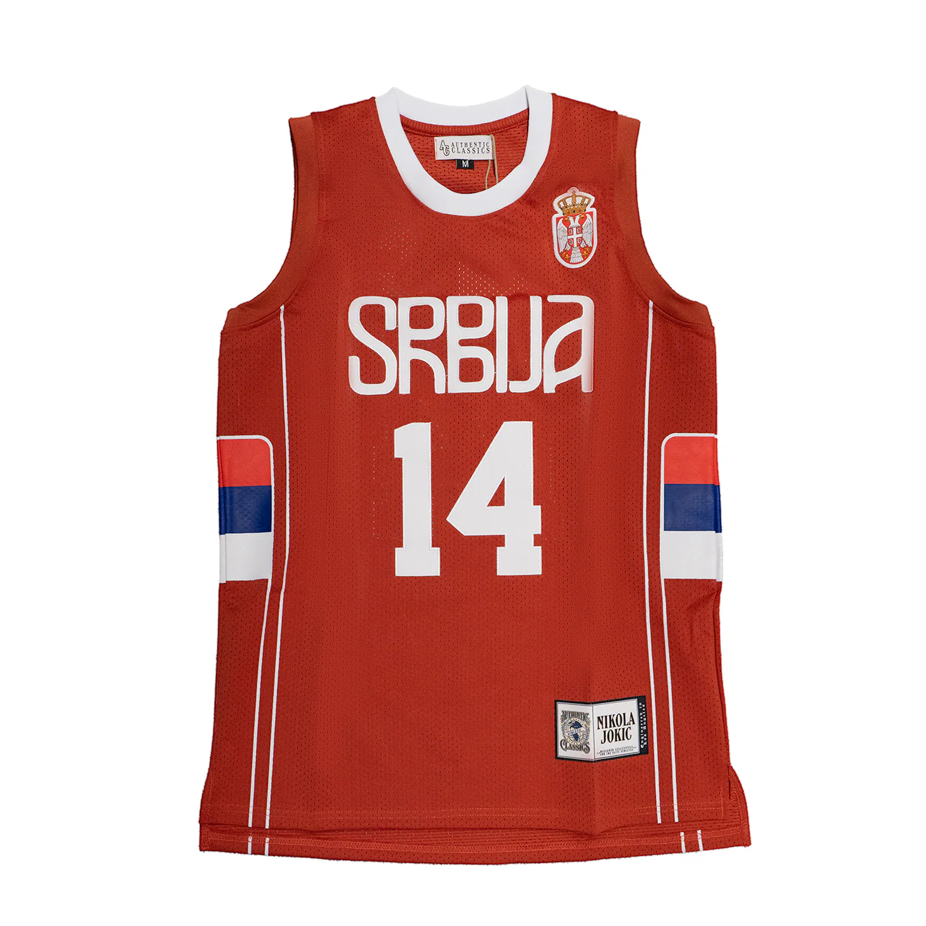 Nikola Jokić #14 Serbia National Basketball Team Jersey