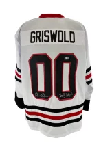 Chevy Chase & Beverly D'Angelo Signed Autographed Custom Griswold Jersey SWAU