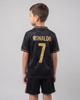 #7 Cristiano Ronaldo Portugal 'Black Panther' Youth Soccer Jersey