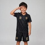 #10 Bernardo Silva Portugal 'Black Panther' Youth Soccer Jersey
