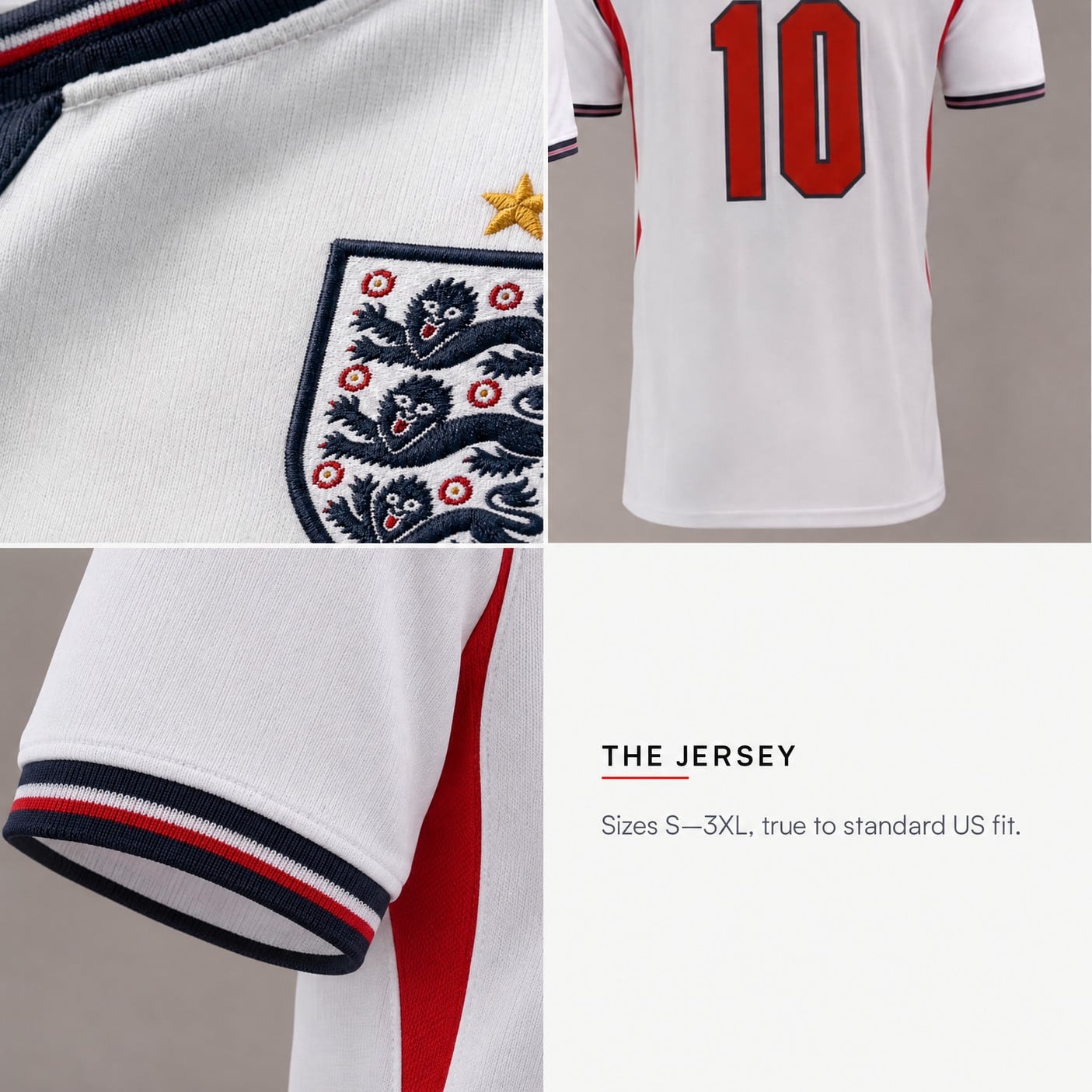 10 Jude Bellingham England Soccer Jersey - 99Jersey | Where