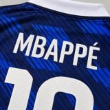 Kylian Mbappé #10 France Youth Blue/White Soccer Jersey Set