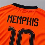 #10 Memphis Depay Netherlands Youth Soccer Jersey