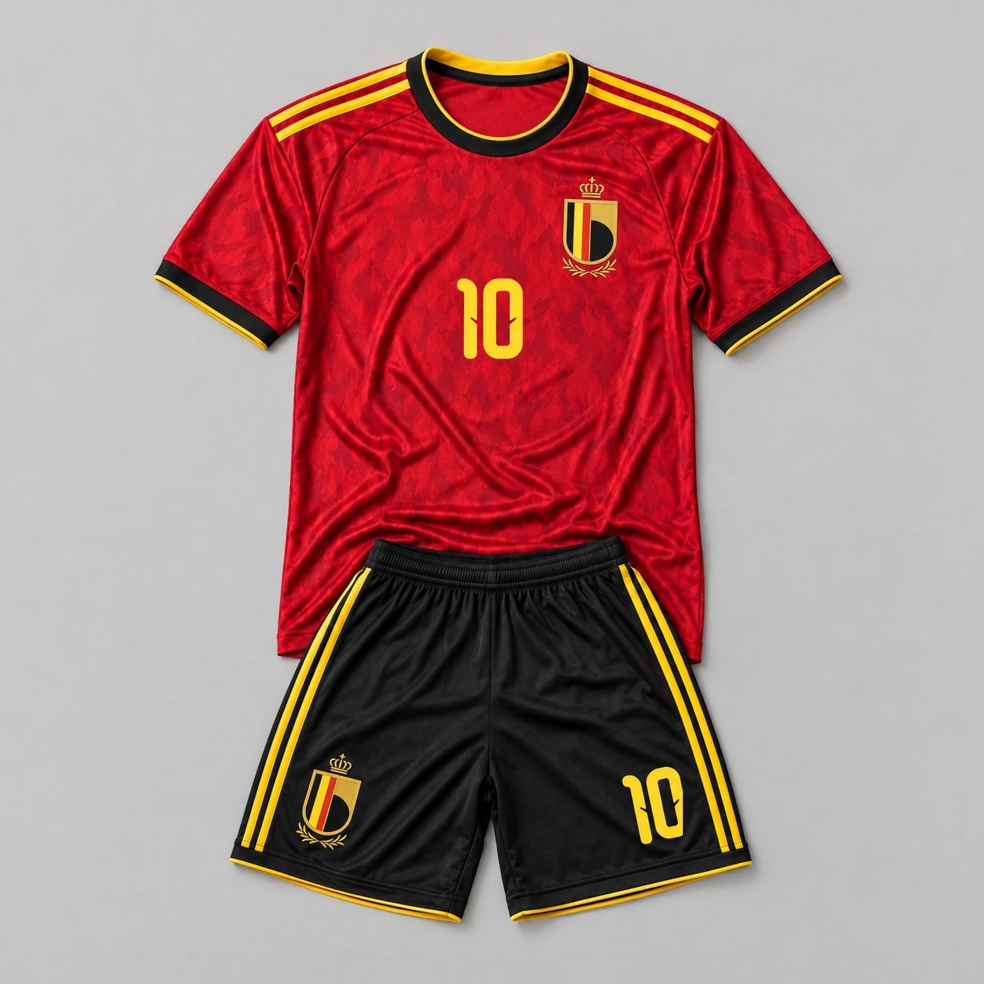 #10 Romelu Lukaku Belgium Youth Soccer Jersey