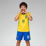 #10 Vini Jr. Brazil Youth Soccer Jersey
