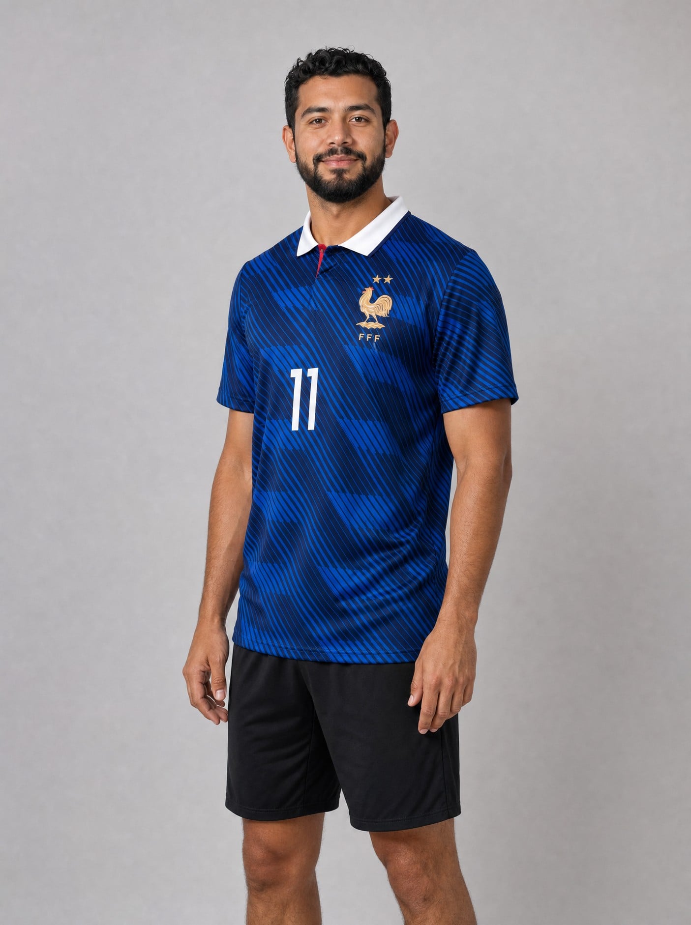 11 Michael Olise France Blue/White Soccer Jersey - 99Jersey