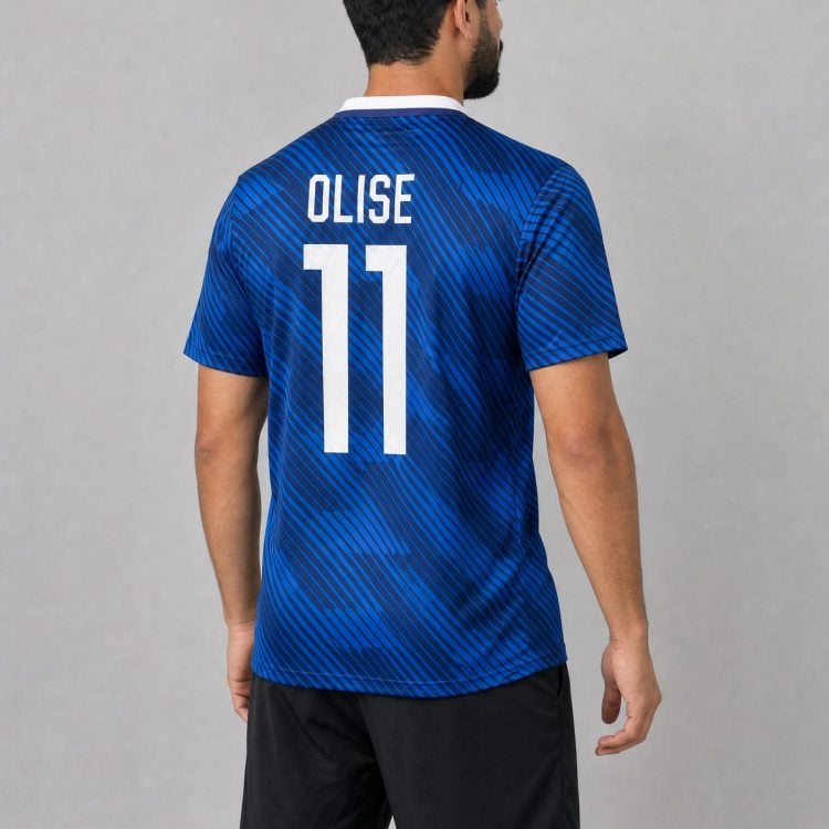 11 Michael Olise France Blue/White Soccer Jersey - 99Jersey