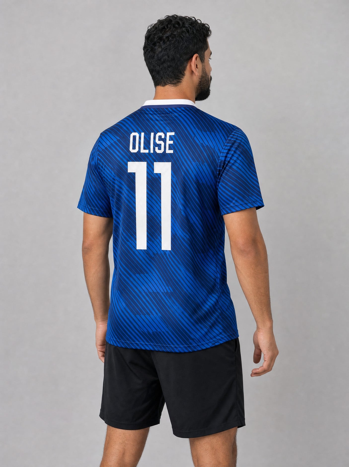 11 Michael Olise France Blue/White Soccer Jersey - 99Jersey