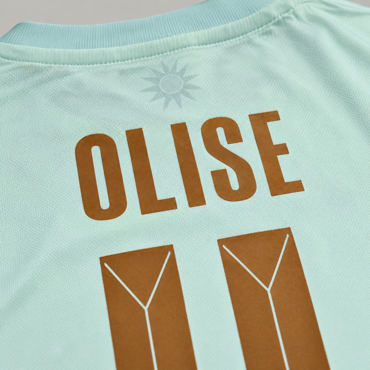 Michael Olise France Jersey Youth Mint Green | 99Jersey