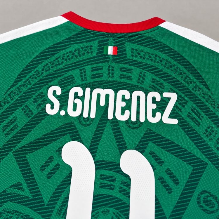 Mexico Youth Soccer Jersey, #11 Green Aztec | 99Jersey