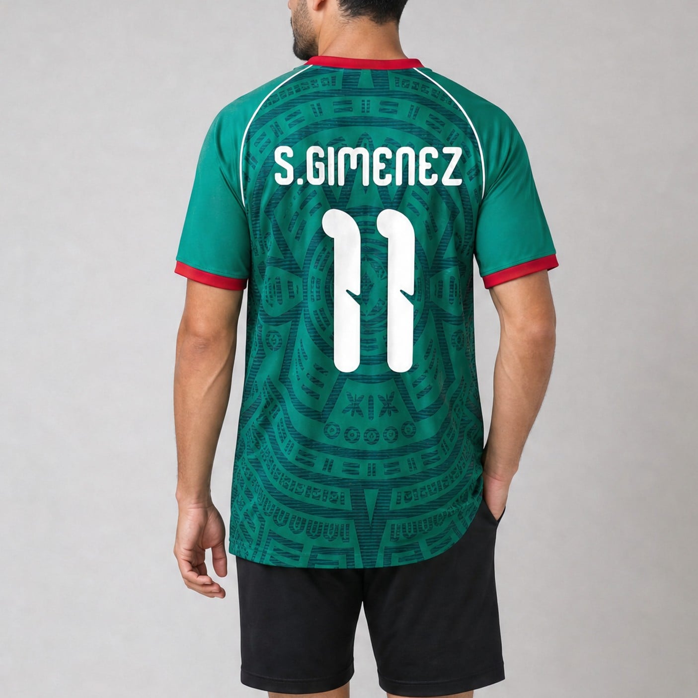 11 Santiago Giménez Mexico Soccer Jersey - 99Jersey | Where
