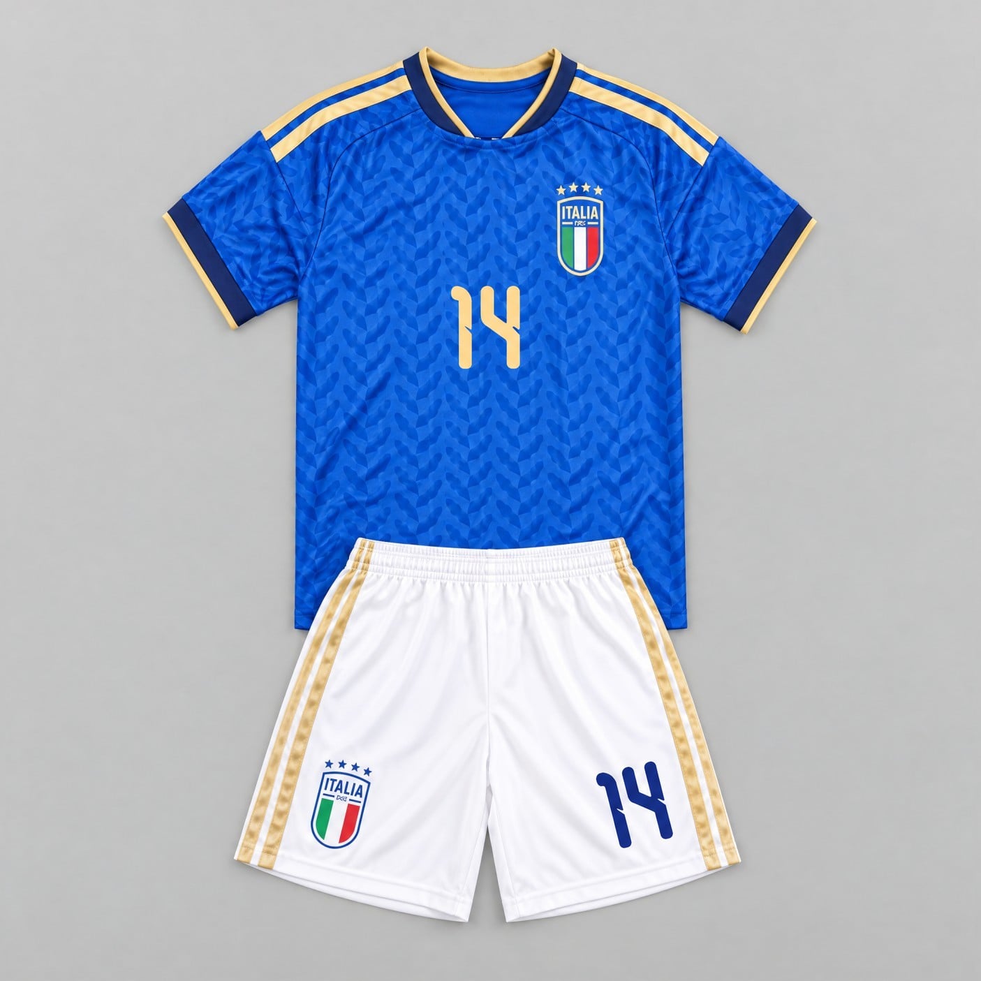 #14 Federico Chiesa Italy Youth Soccer Jersey