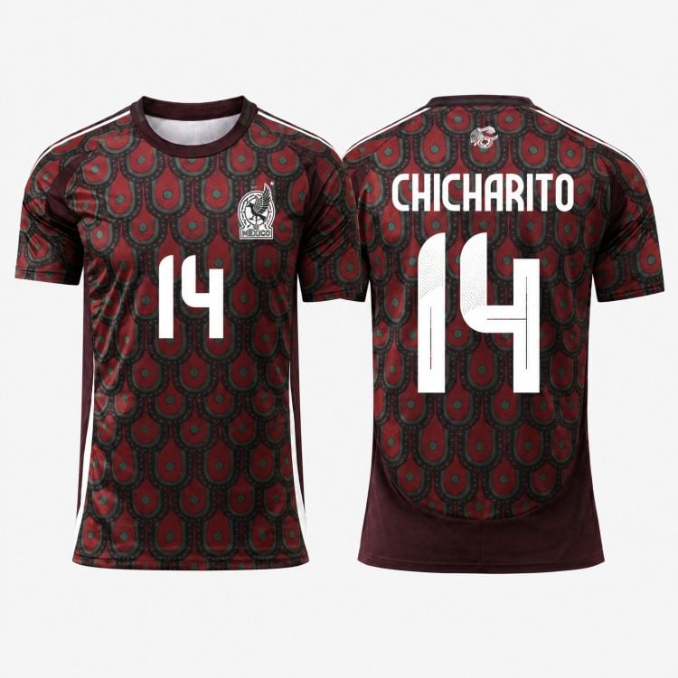 メキシコ代表 ユニフォーム 14番 J. HERNÁNDEZ 14 Javier Hernández Mexico Soccer Jersey - 99Jersey | Where