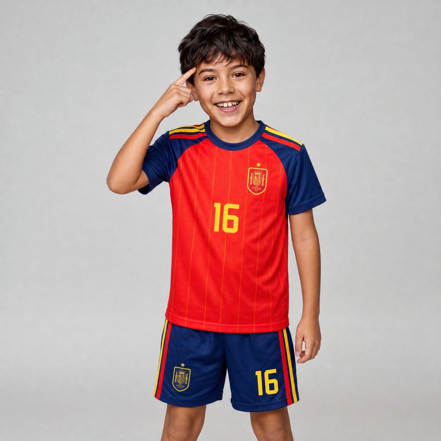 Rodri Spain Jersey, #16 Youth Soccer Set | 99Jersey