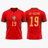 #19 Youssef En-Nesyri Morocco Soccer Jersey