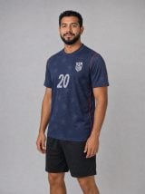 #20 Folarin Balogun USA Navy Star Soccer Jersey