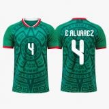 #4 Edson Álvarez Mexico Soccer Jersey